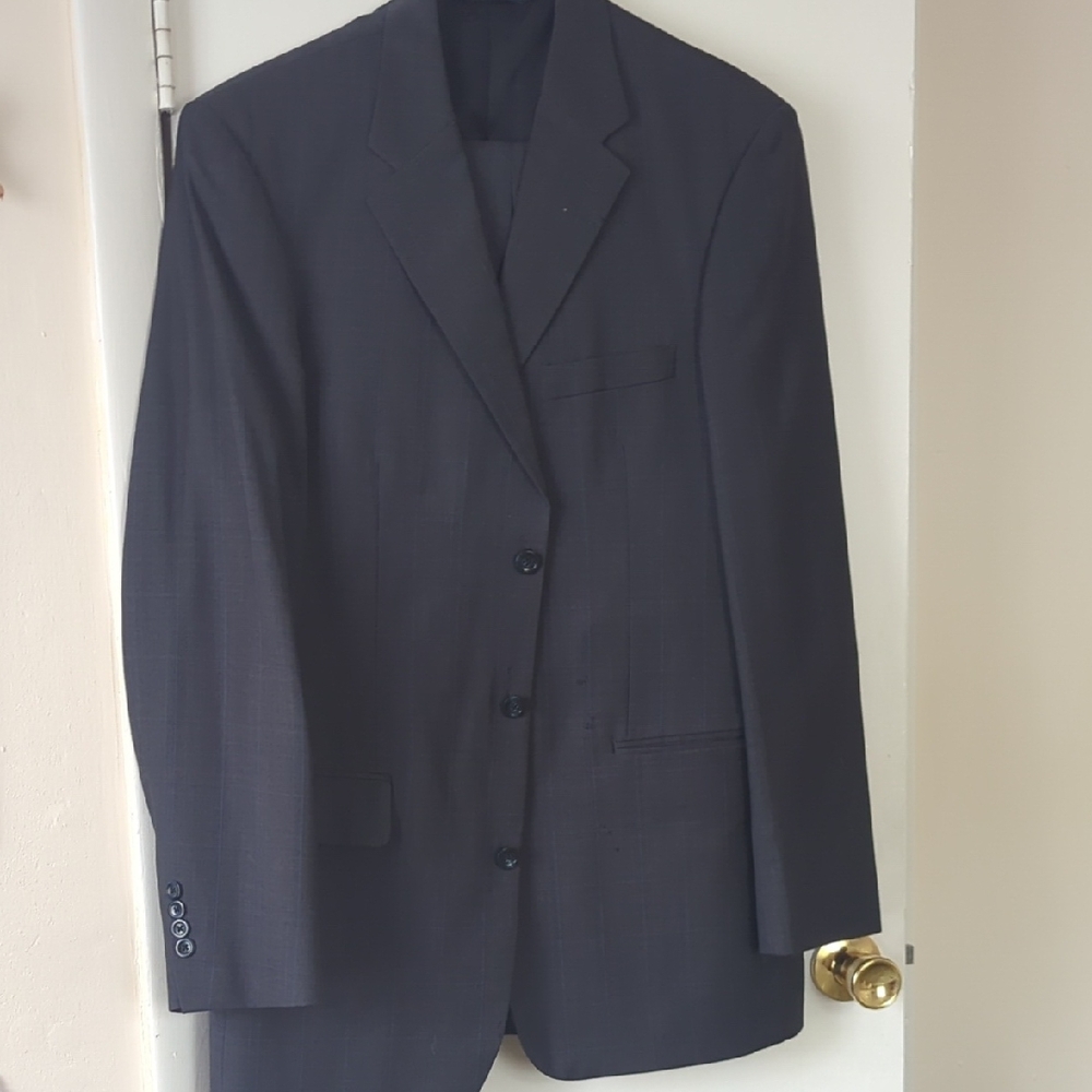 Stafford Dark Gray Men's Suit Jacket